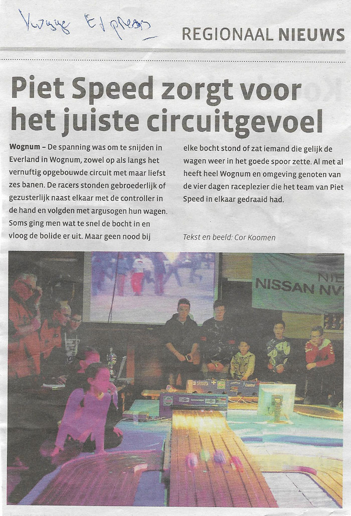 2017 Kogge Express - Piet Speed zorgt voor het juiste circuitgevoel